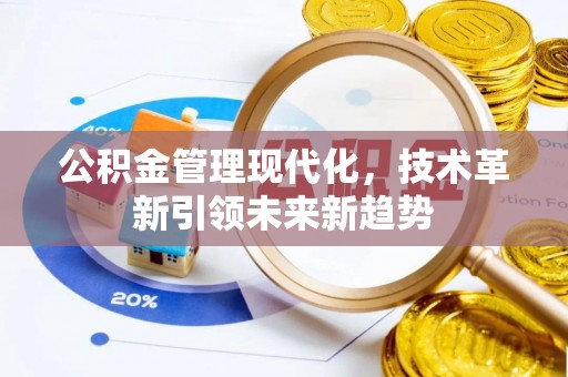 大武公积金管理现代化，技术革新引领未来新趋势