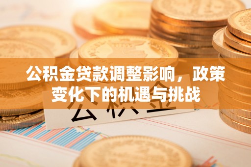 大武公积金贷款调整影响，政策变化下的机遇与挑战