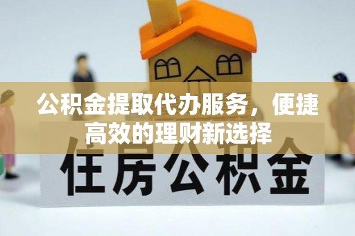 大武公积金提取代办服务，便捷高效的理财新选择