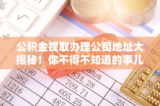 大武公积金提取办理公司地址大揭秘！你不得不知道的事儿