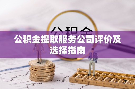 大武公积金提取服务公司评价及选择指南