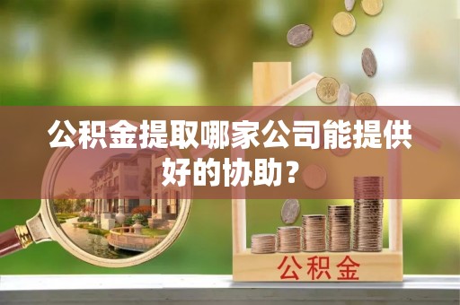 大武公积金提取哪家公司能提供好的协助？