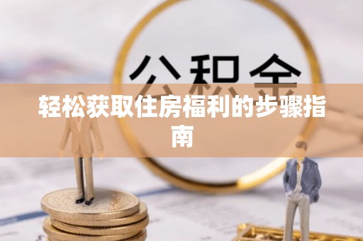 大武轻松获取住房福利的步骤指南