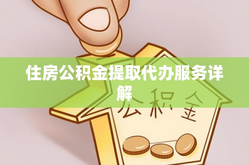 大武住房公积金提取代办服务详解